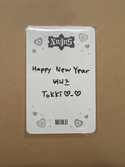 OMG專卡 (WVS Cver.) MINJI