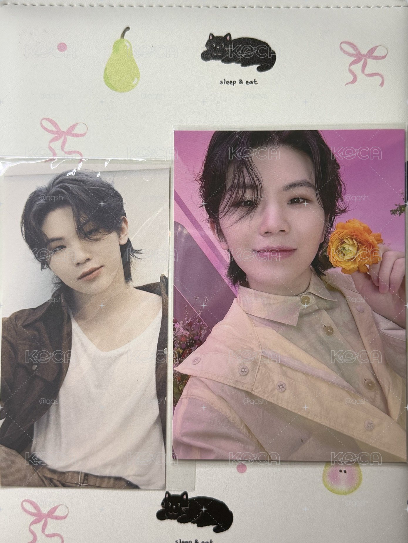 24‘博物館 入場卡&always yours日專生寫&24’年曆 時間卡 李知勳WOOZI 