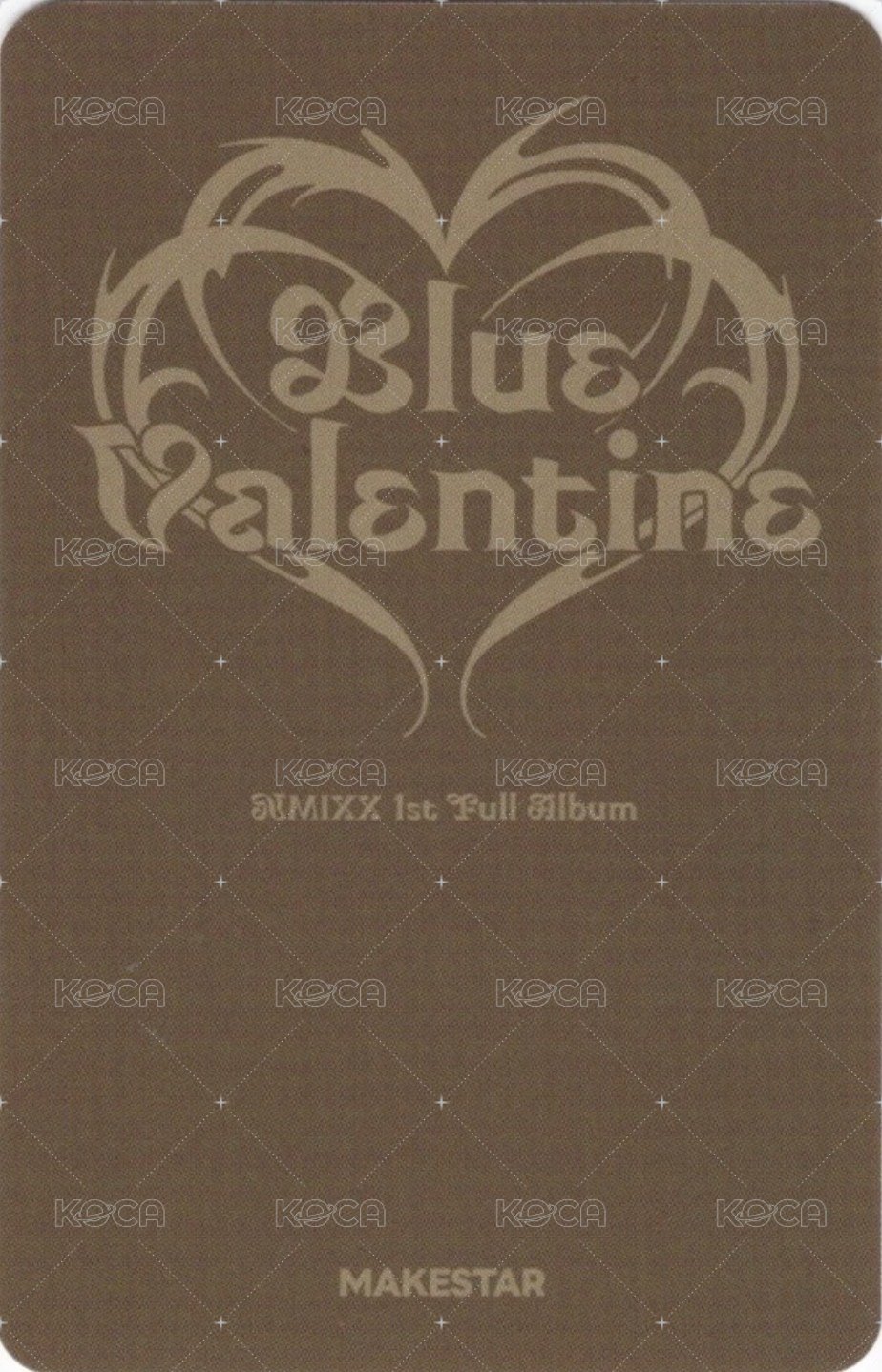 正規一 ms 線下 6.0 簽售卡 風衣 ver. 背面