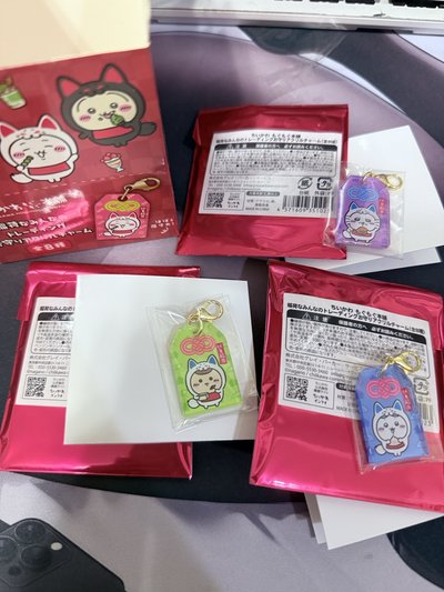 伏見稻荷 御守小吊飾（確認款）