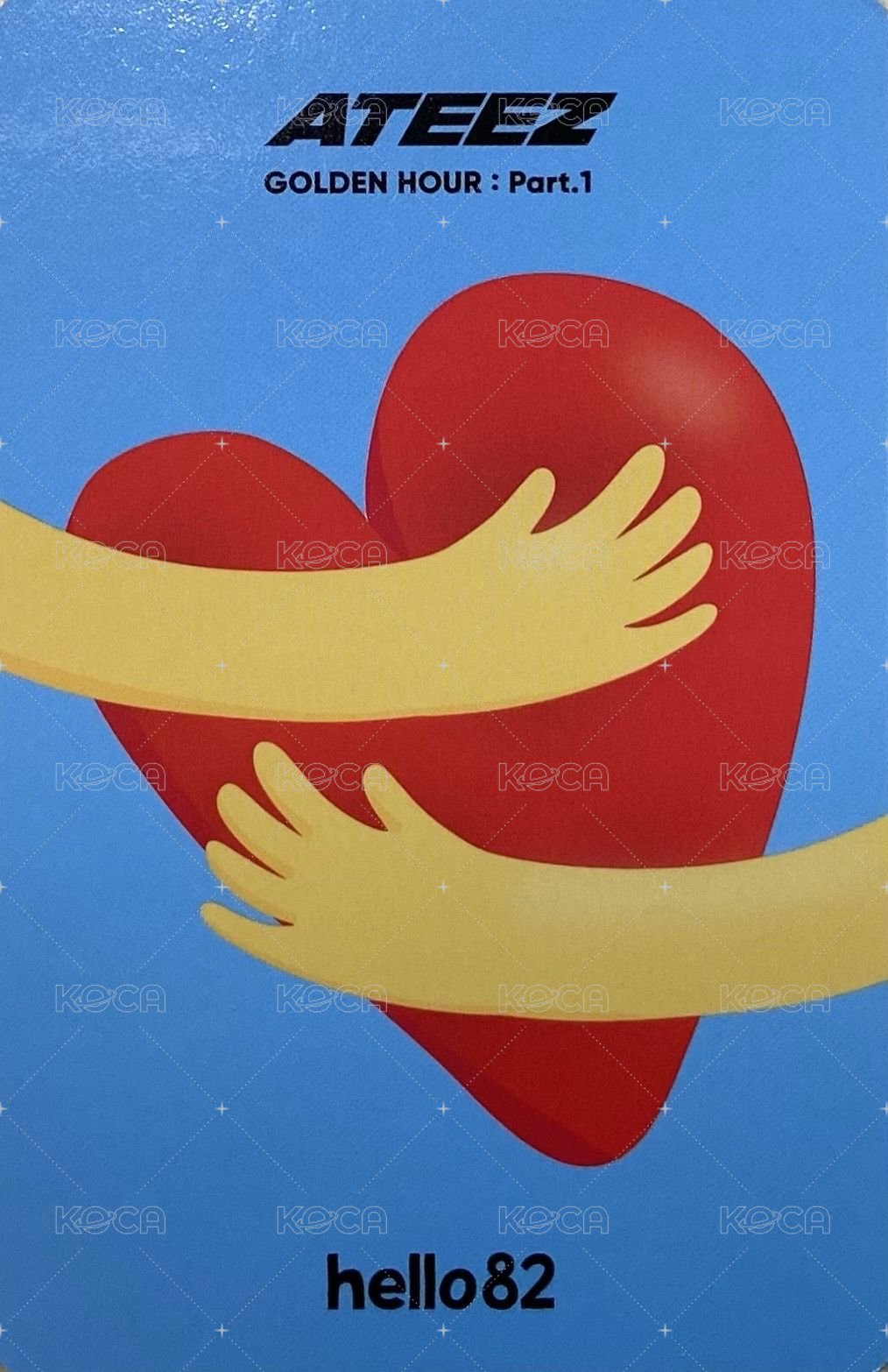 GH1 hello82 特典卡 HUG ver. 背面