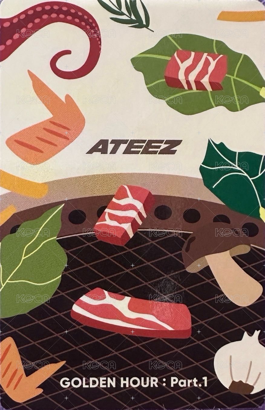 GH1 hello82 POP-UP 特典卡 MUKBANG ver. 背面