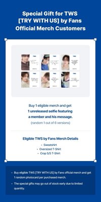 TRY WITH US by fans 衣服