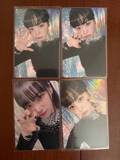 LE SSERAFIM 采源 🐯 迷二 Antifragile 歐泊造型 簽售卡