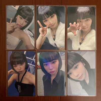 LE SSERAFIM 采源 Fearless 時期 特典 小卡