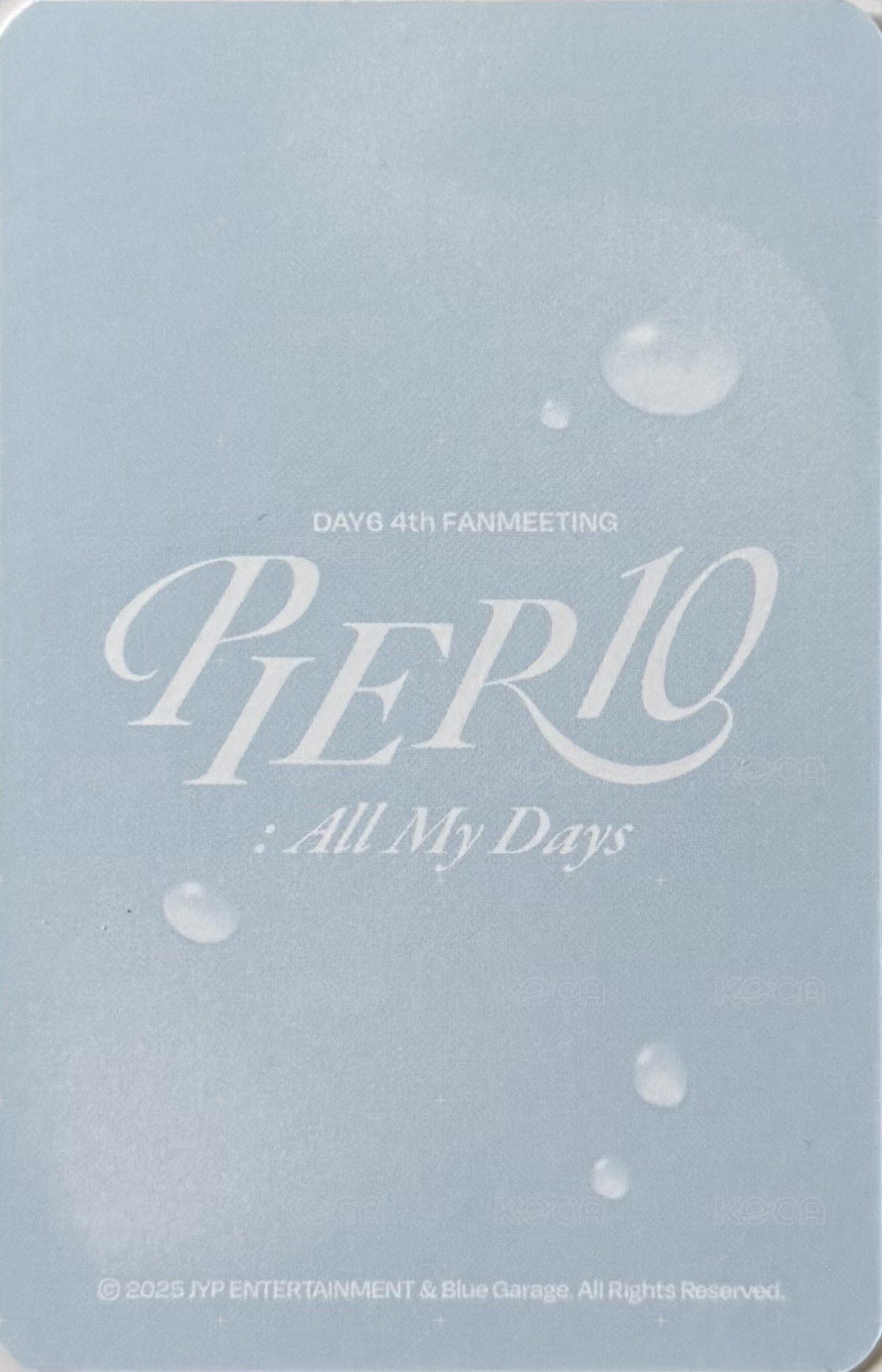 4th FM 隨機卡包 隨機卡 團卡 背面