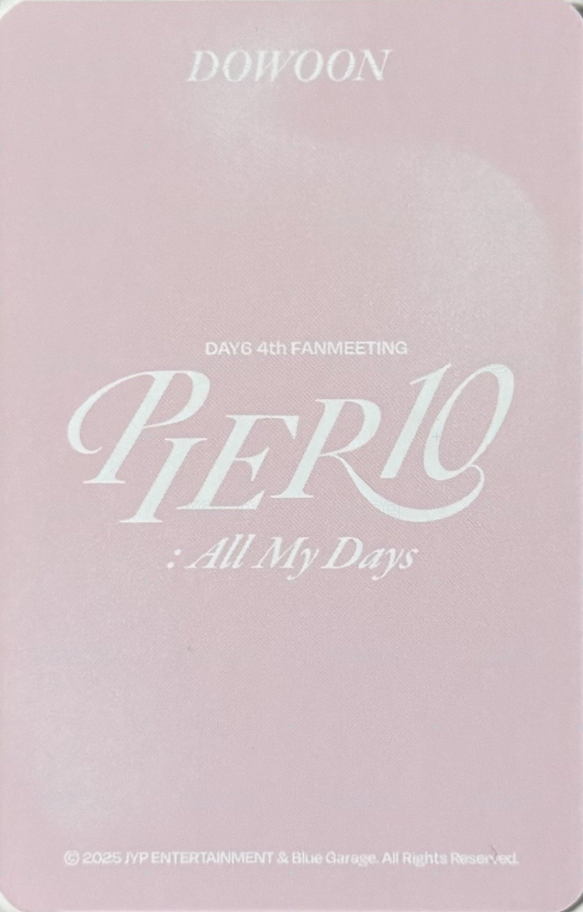 4th FM 隨機卡包 隨機卡  背面