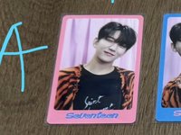 知秀D社周邊卡粉色