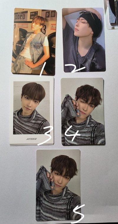 ATEEZ GH3 POCA專卡中