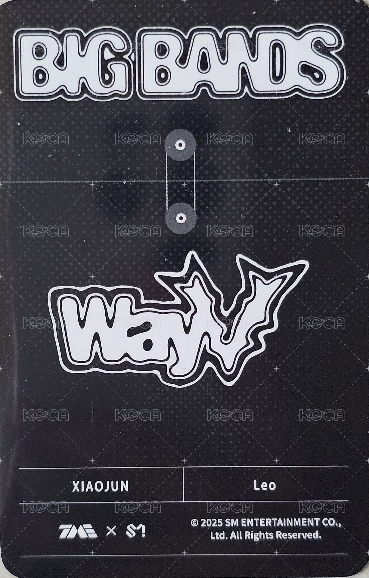 BIG BANDS 一星 星光卡  背面