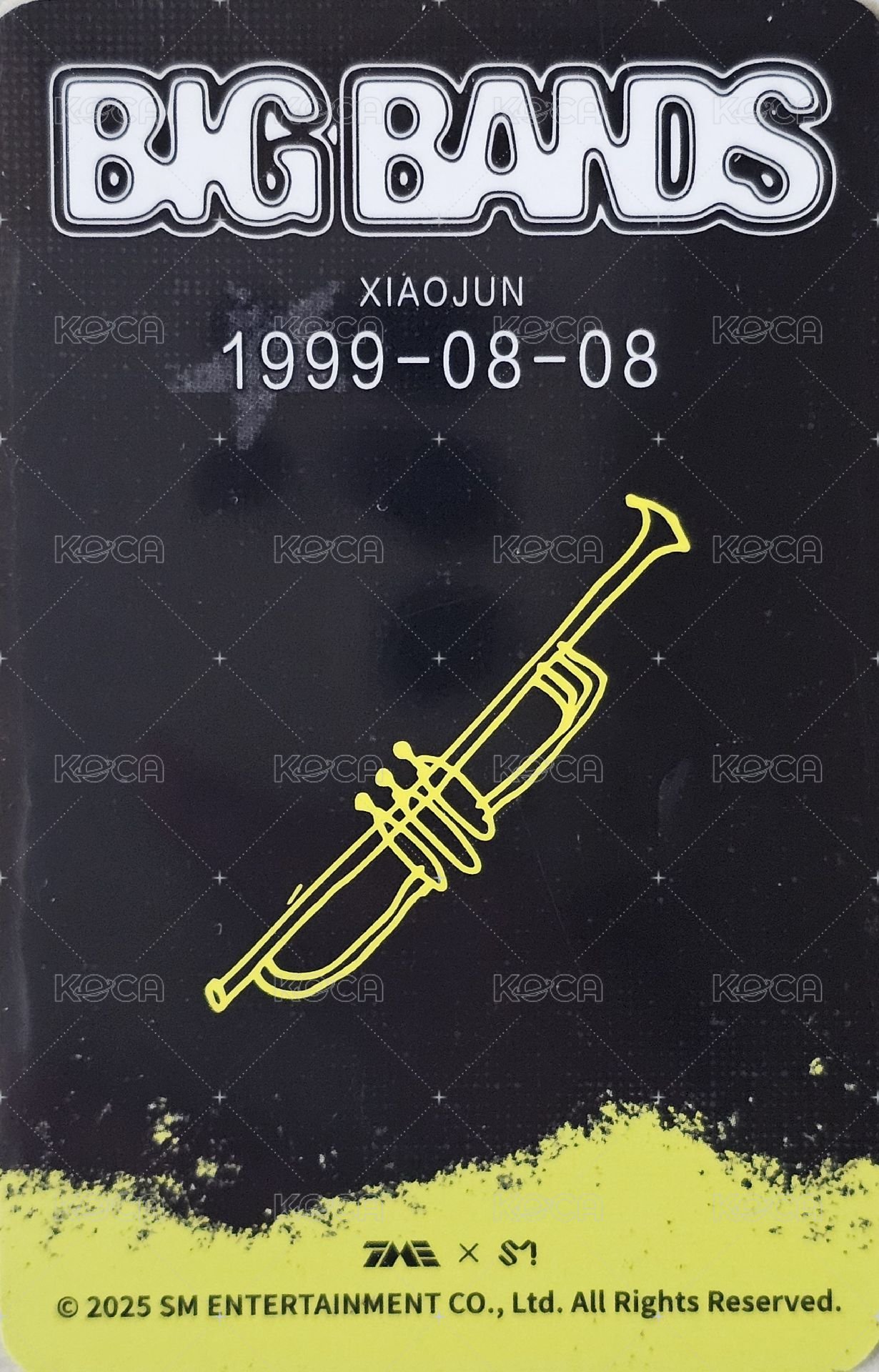 BIG BANDS 星光卡 四星 背面