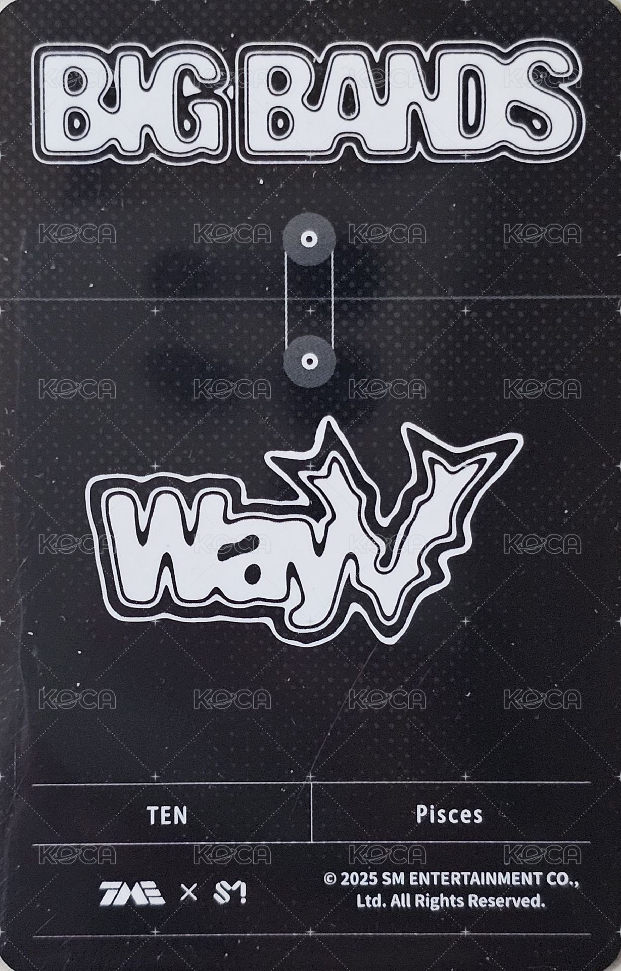 BIG BANDS 一星 星光卡  背面