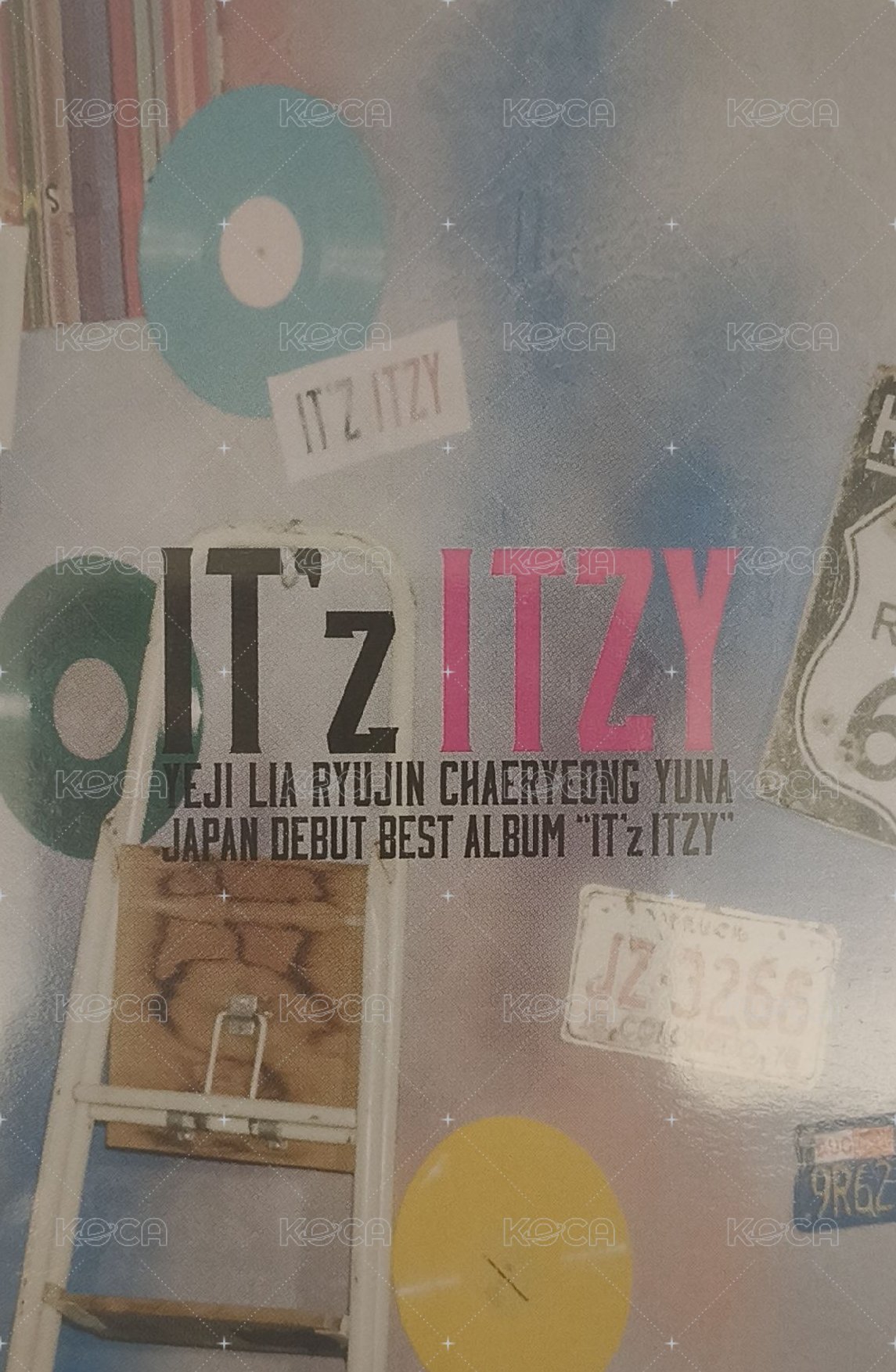 IT'z ITZY 專輯卡 初回A 背面