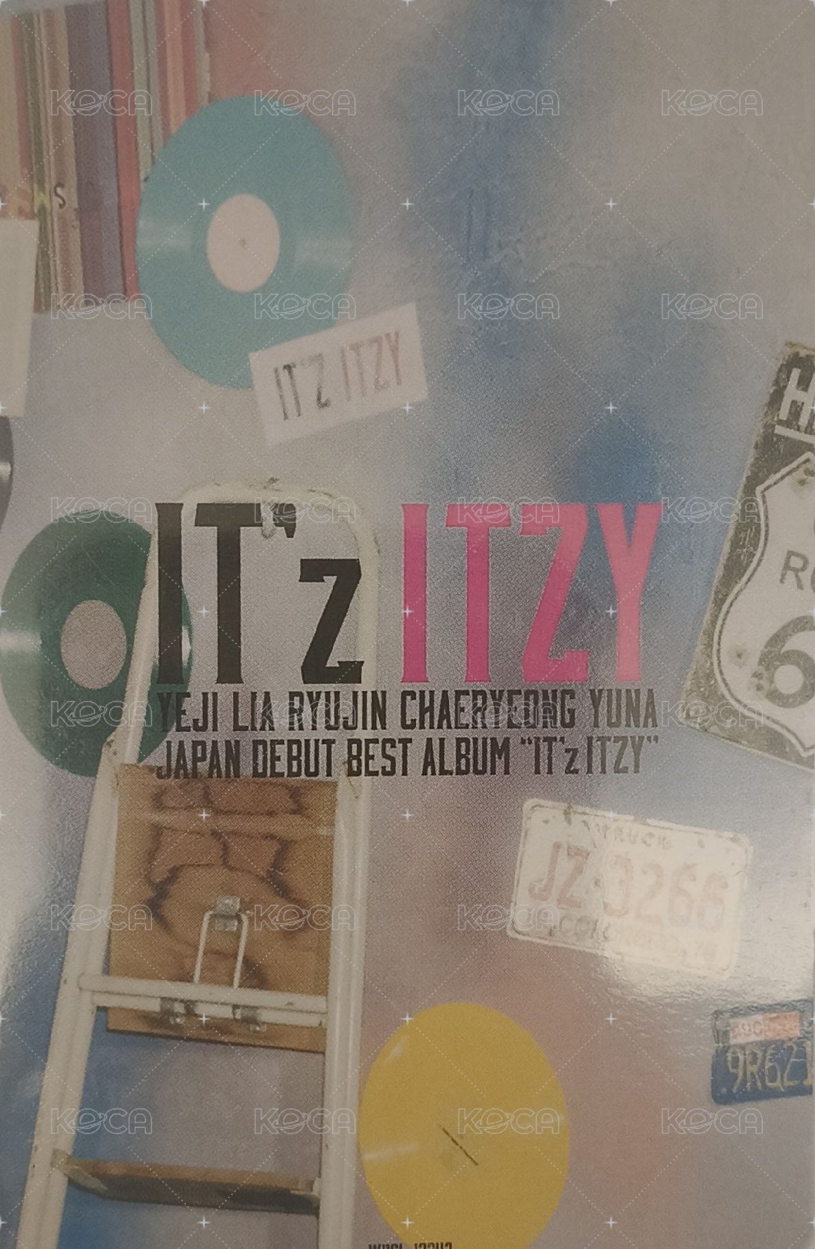 IT'z ITZY 專輯卡 初回A 背面