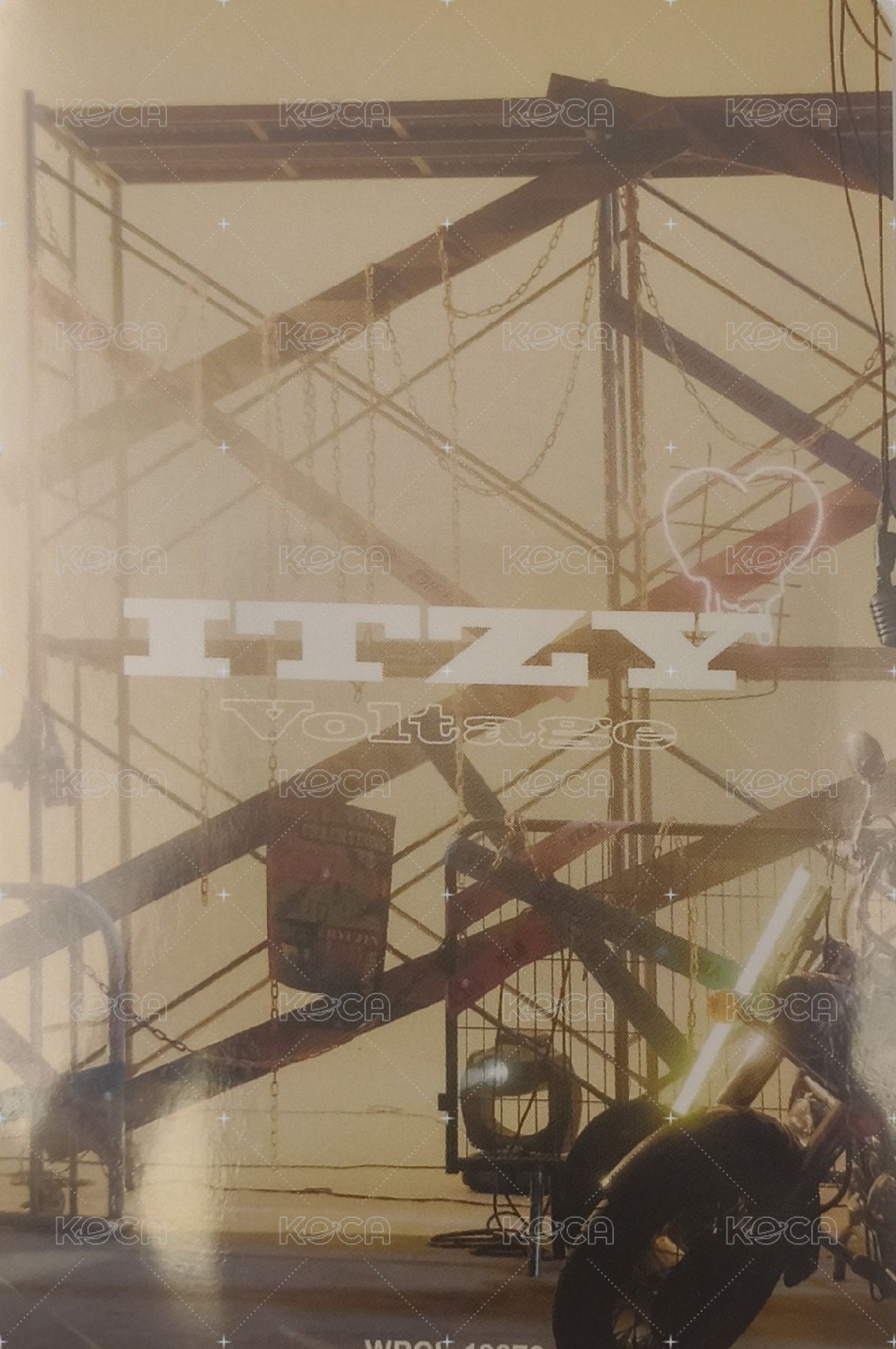 Voltage 專輯卡 通常盤 背面