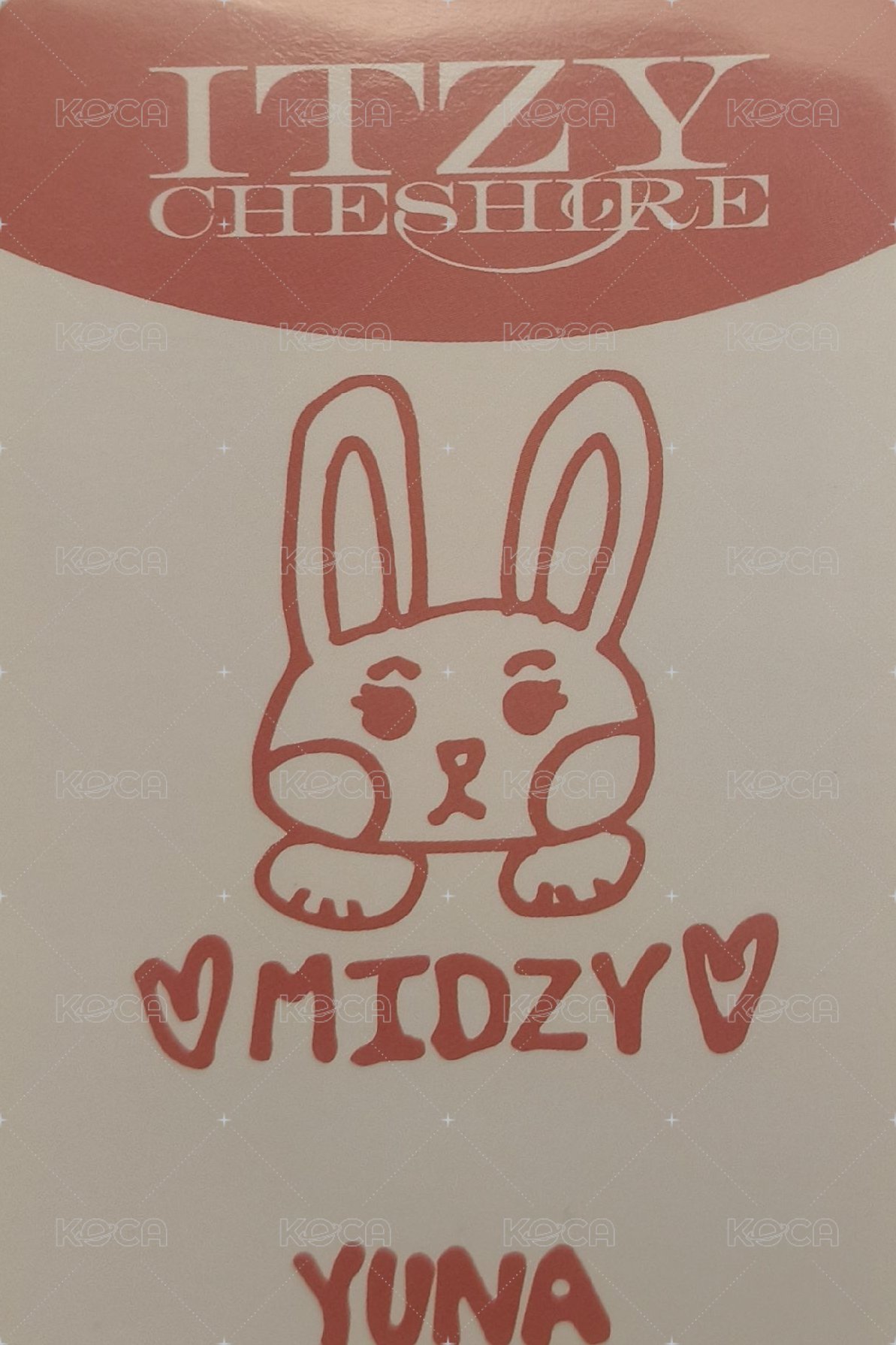 CHESHIRE sw 3.0 簽售卡  背面