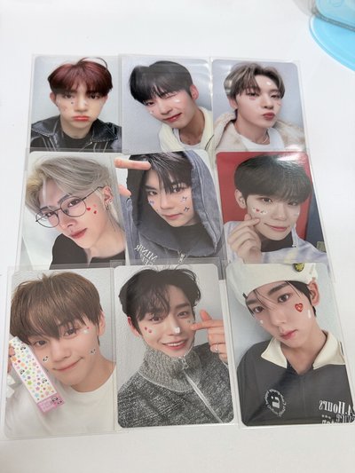 迷二臉部貼紙特典一套（中背）