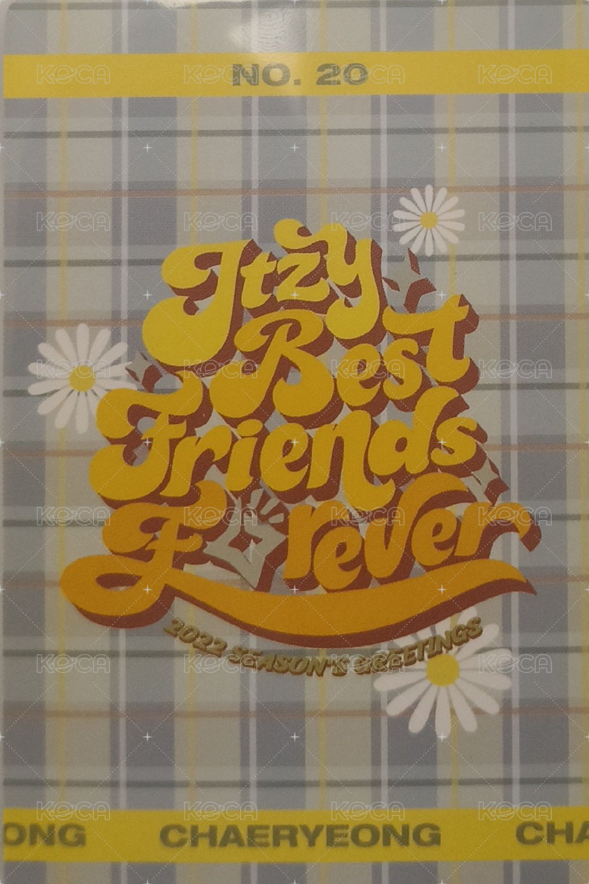 2022年曆 隨機卡 no. 20 背面