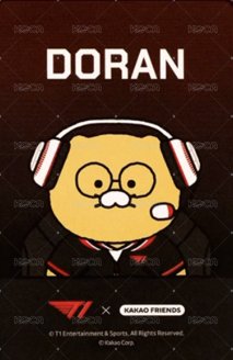 kakao聯名 周邊卡 春植 背面