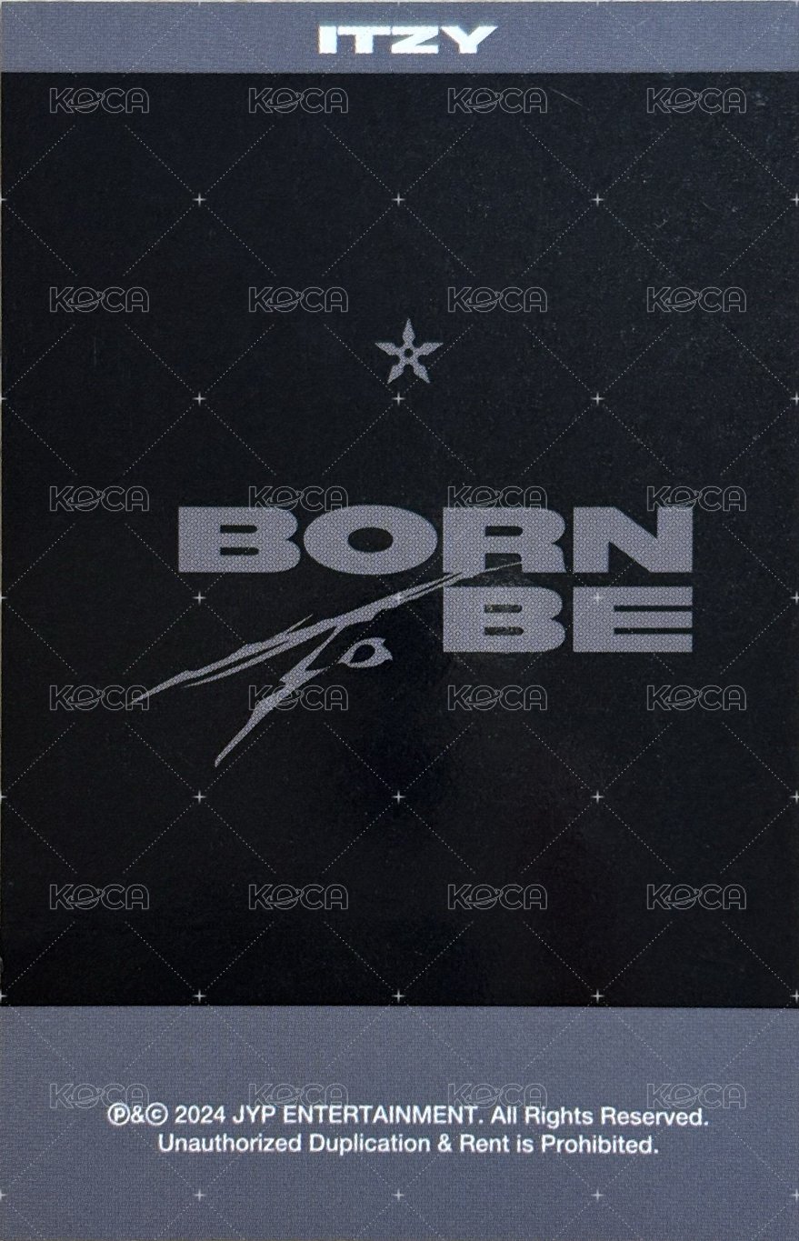 BORN TO BE sw 3.0 幸運卡  背面