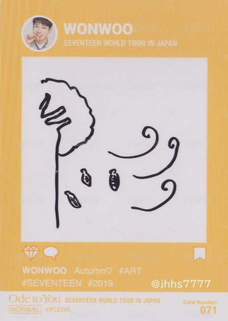 19’OTY 隨機卡 楓葉卡 背面