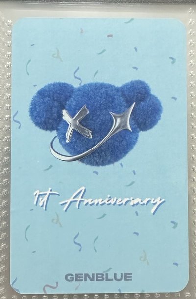 一週年小卡 睡衣小卡毓