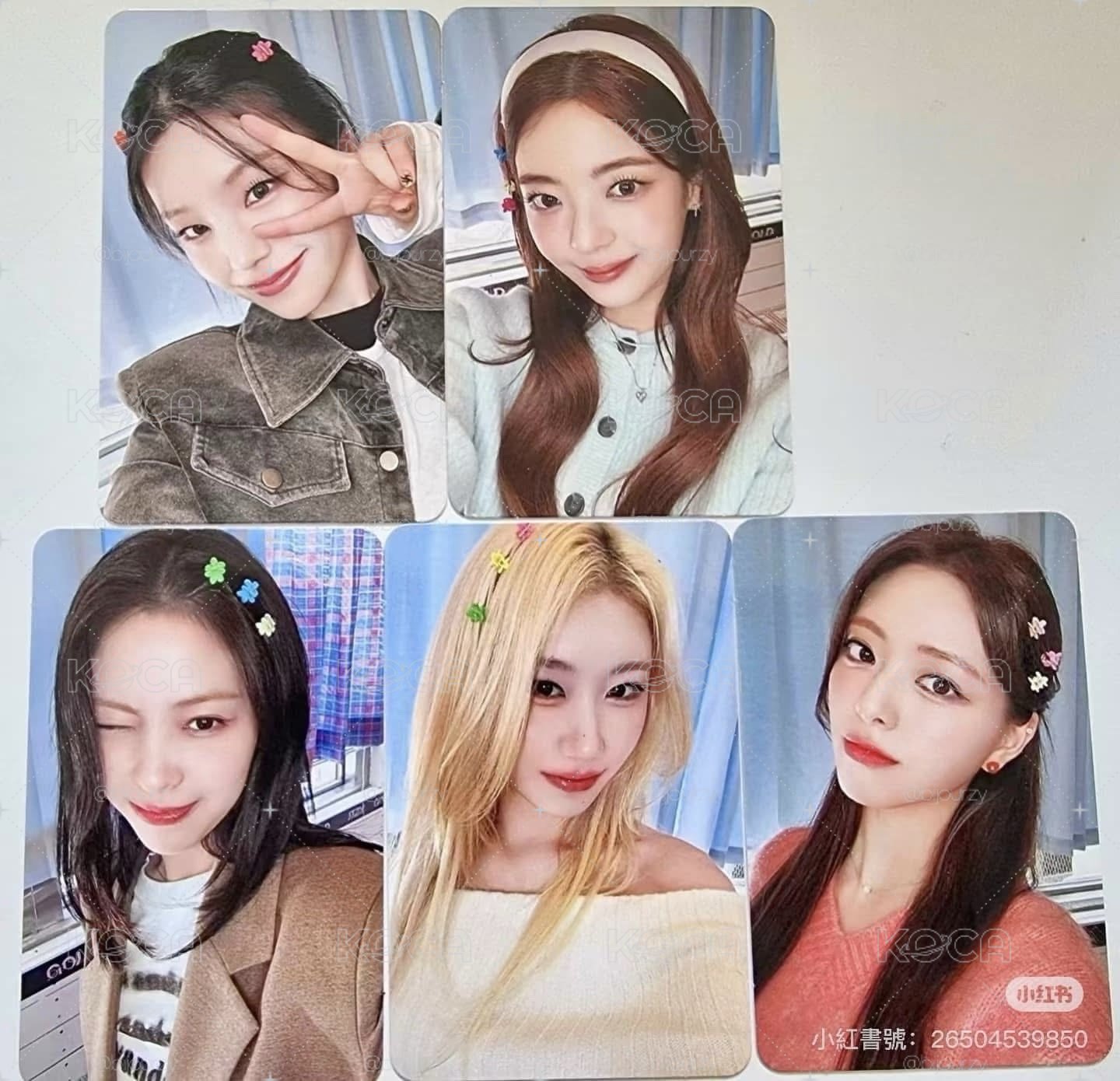ITZY 髮夾領直出