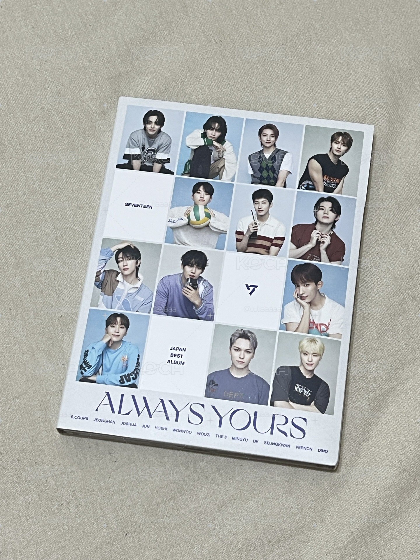 seventeen 日專克拉盤（無卡）