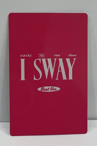 I SWAY 專輯卡 