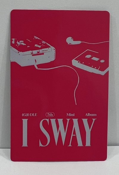 I SWAY 專輯卡 電子專專卡-妮