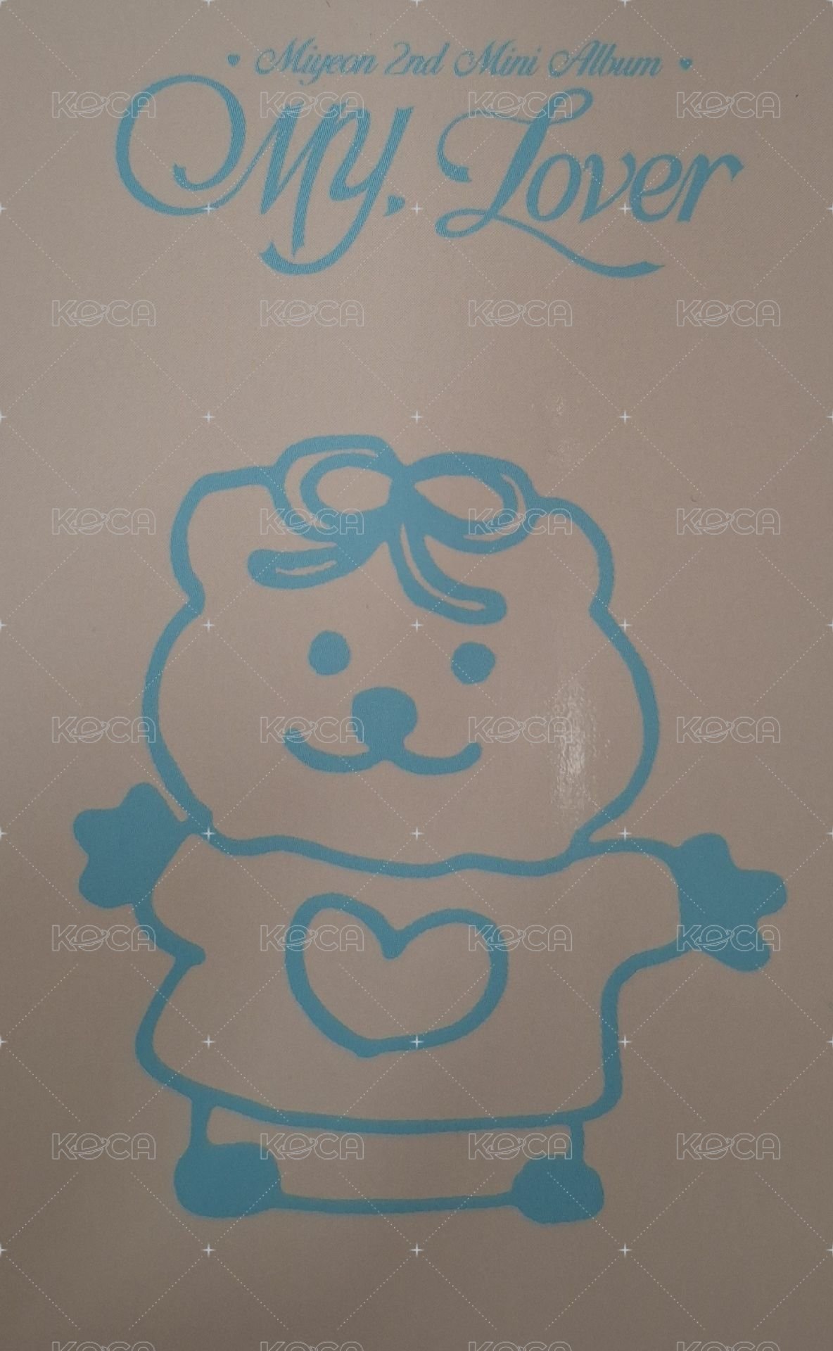 MY, Lover Love ver 專輯卡  背面