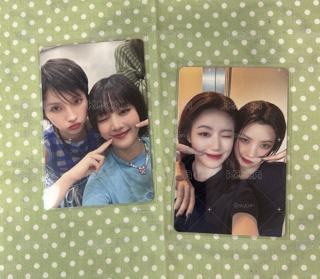 i-dle 日專 華納特典卡 分隊卡
