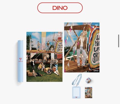 SEVENTEEN×全家 海報筒-S.coups/Dino