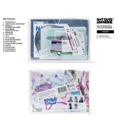 ILLIT NOT CUTE ANYMORE 一般版未拆專一套