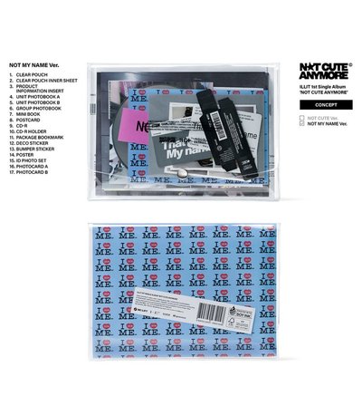 ILLIT NOT CUTE ANYMORE 一般版未拆專一套