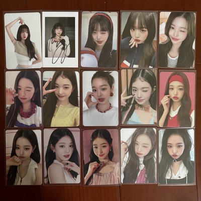 IVE 員瑛 特典 小卡