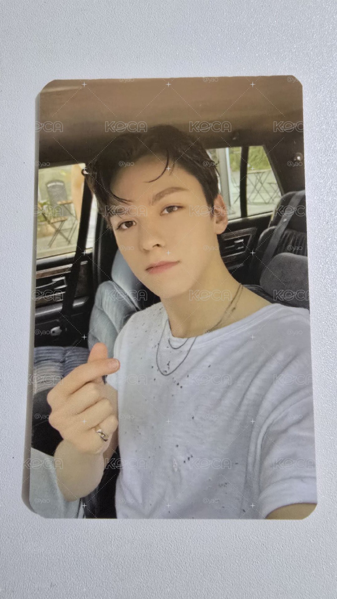 率哥 正四後續車內比心 m2u  Vernon
