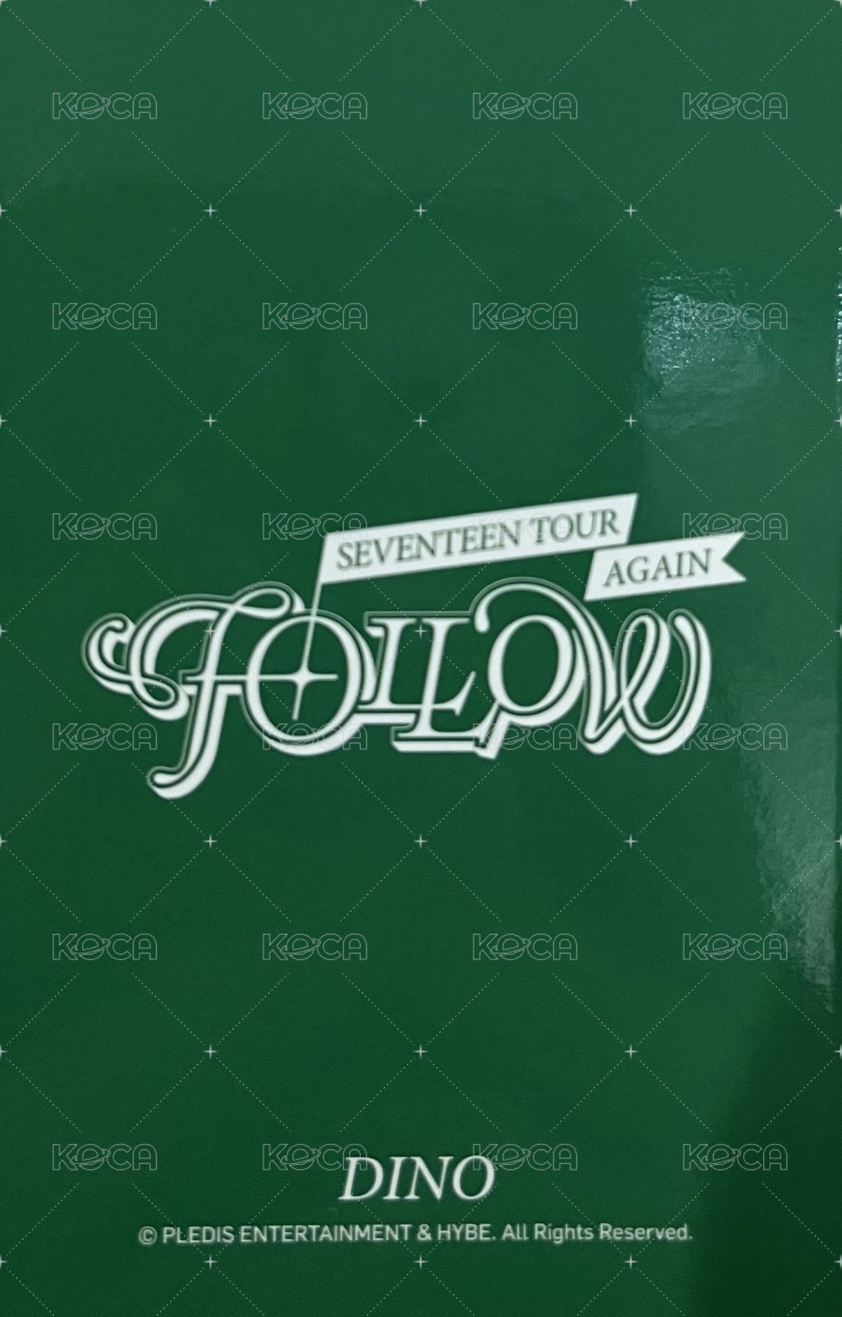 Follow Again 周邊卡 變化卡 背面