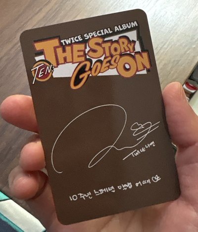 十週年特別專 專輯卡 娜璉