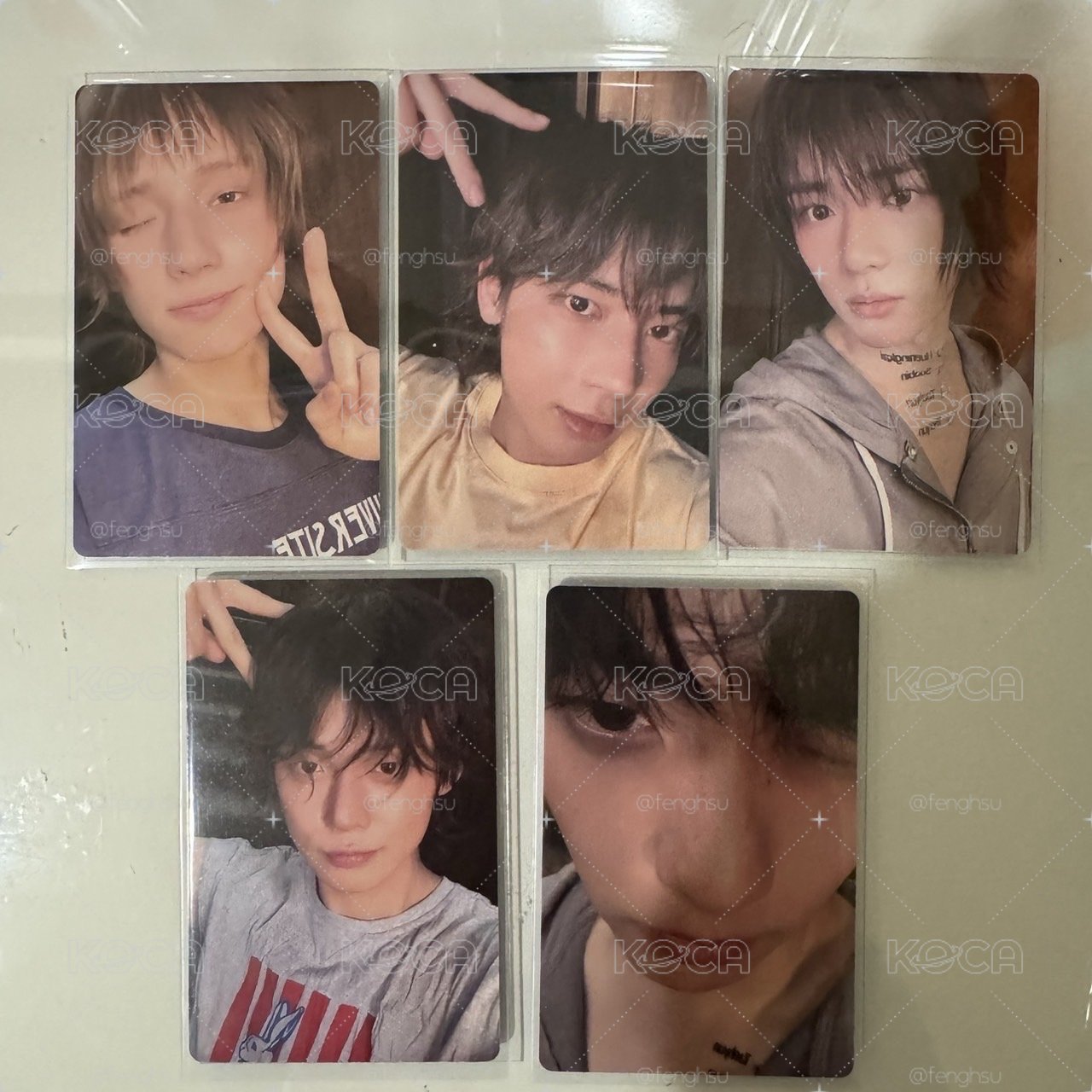 TXT 正四 專輯卡 Star Keyring Ver.