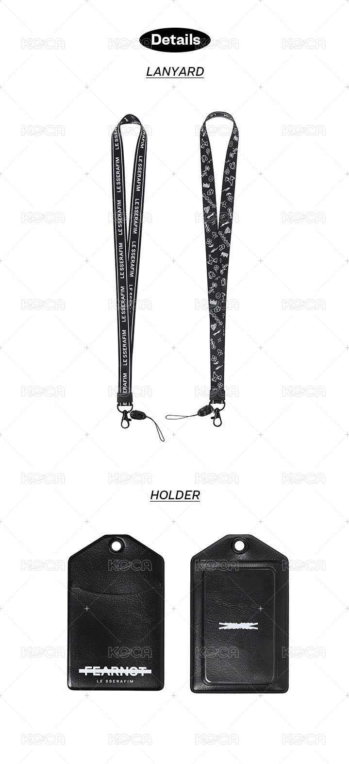 Lanyard Holder Set