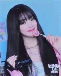 2025 Kcon La cube 周邊卡 旗幟卡