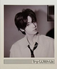 TRY WITH US 專輯卡 拍立得卡