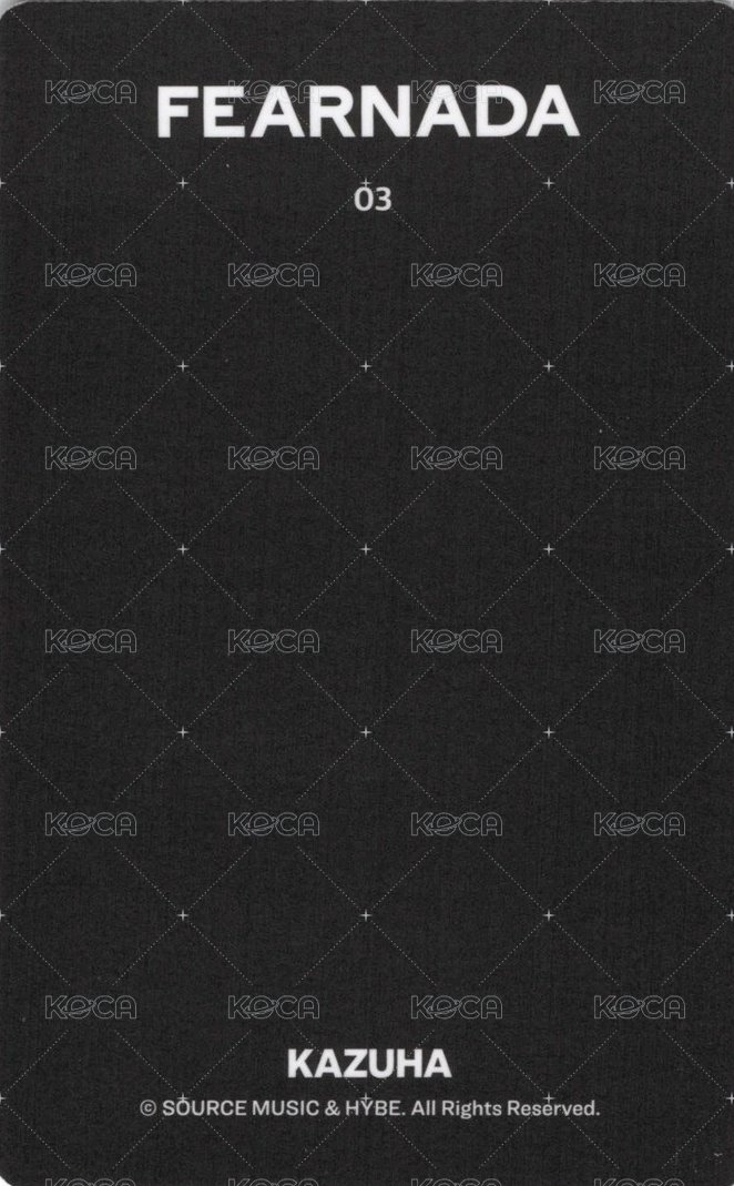 23‘fm 隨機卡  背面