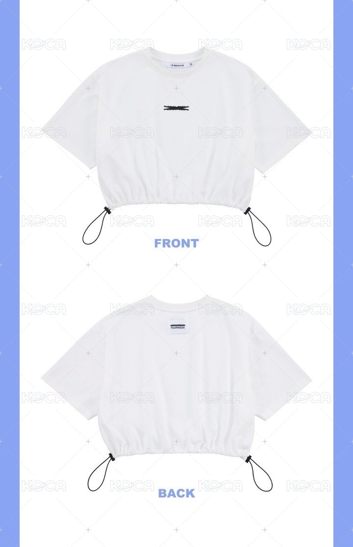 CROP S/S T-SHIRT