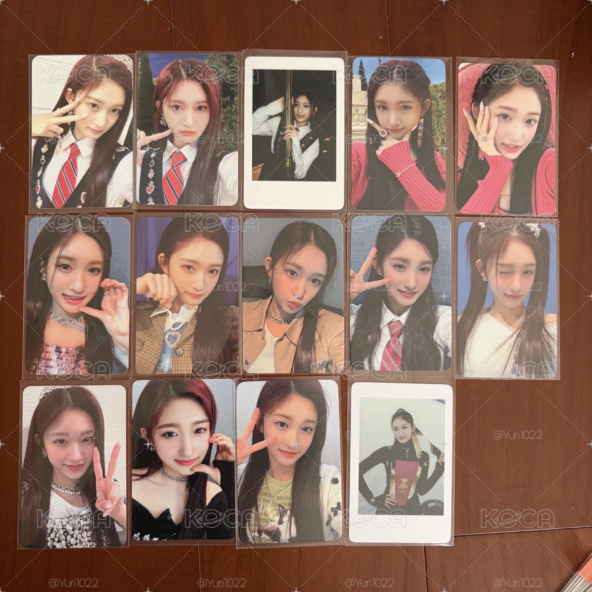 IVE 李瑞 Love Dive 愛河 特典 小卡