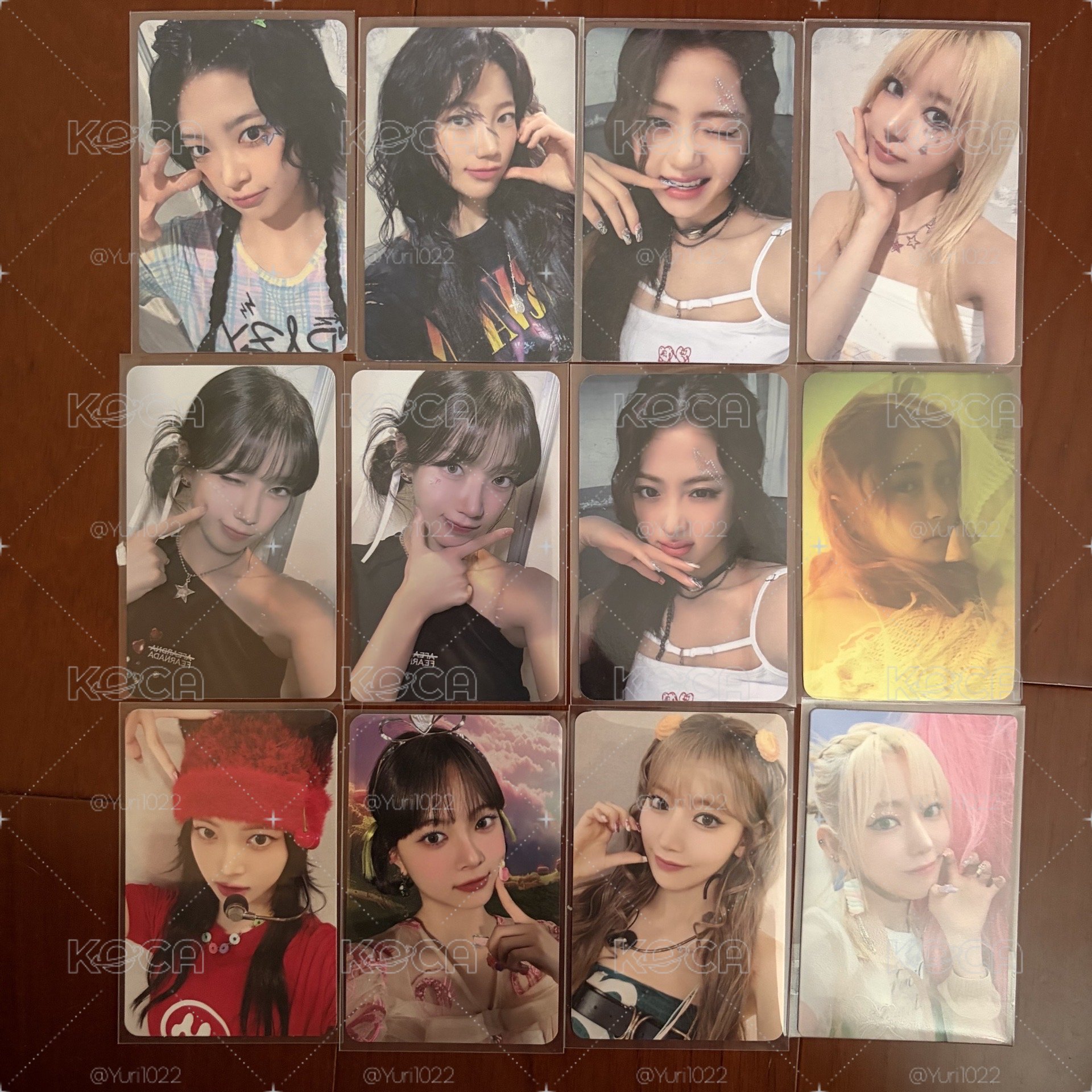 LE SERRAFIM Crazy 小卡 特典