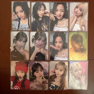 LE SERRAFIM Crazy 小卡 特典