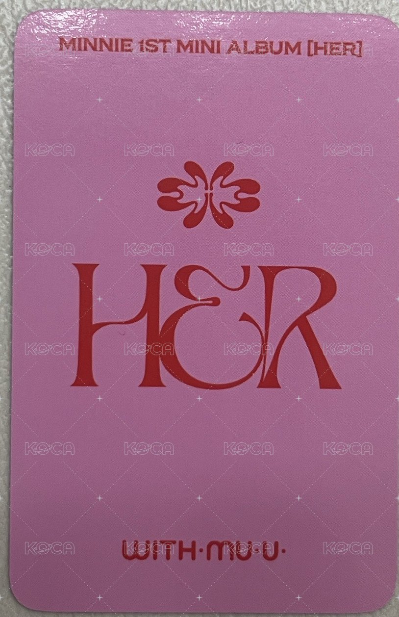 HER wm 1.0 特典卡  背面