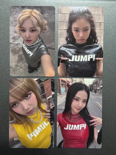 BLACKPINK 日本JUMP滿額卡 未拆